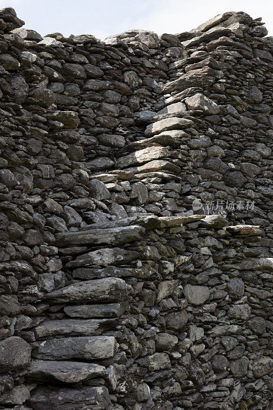 Staigue Stone Fort在Kerry县，爱尔兰